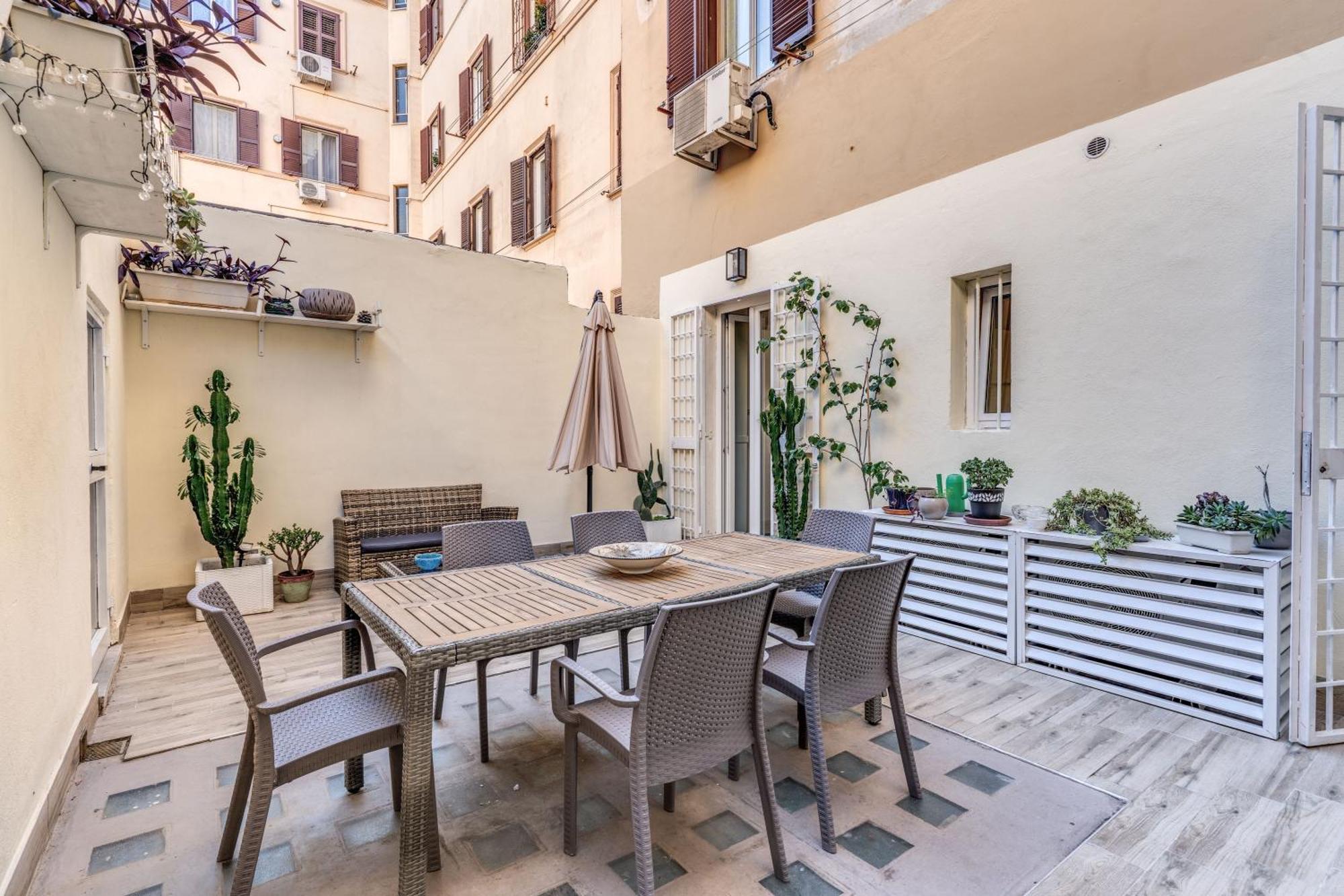 Nala Luxury Apartment With Terrace Roma Esterno foto