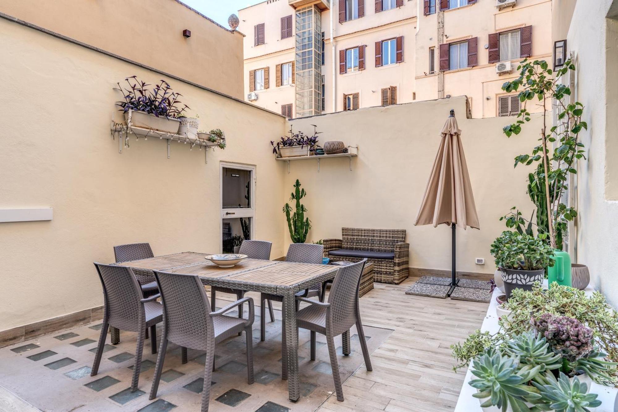 Nala Luxury Apartment With Terrace Roma Esterno foto
