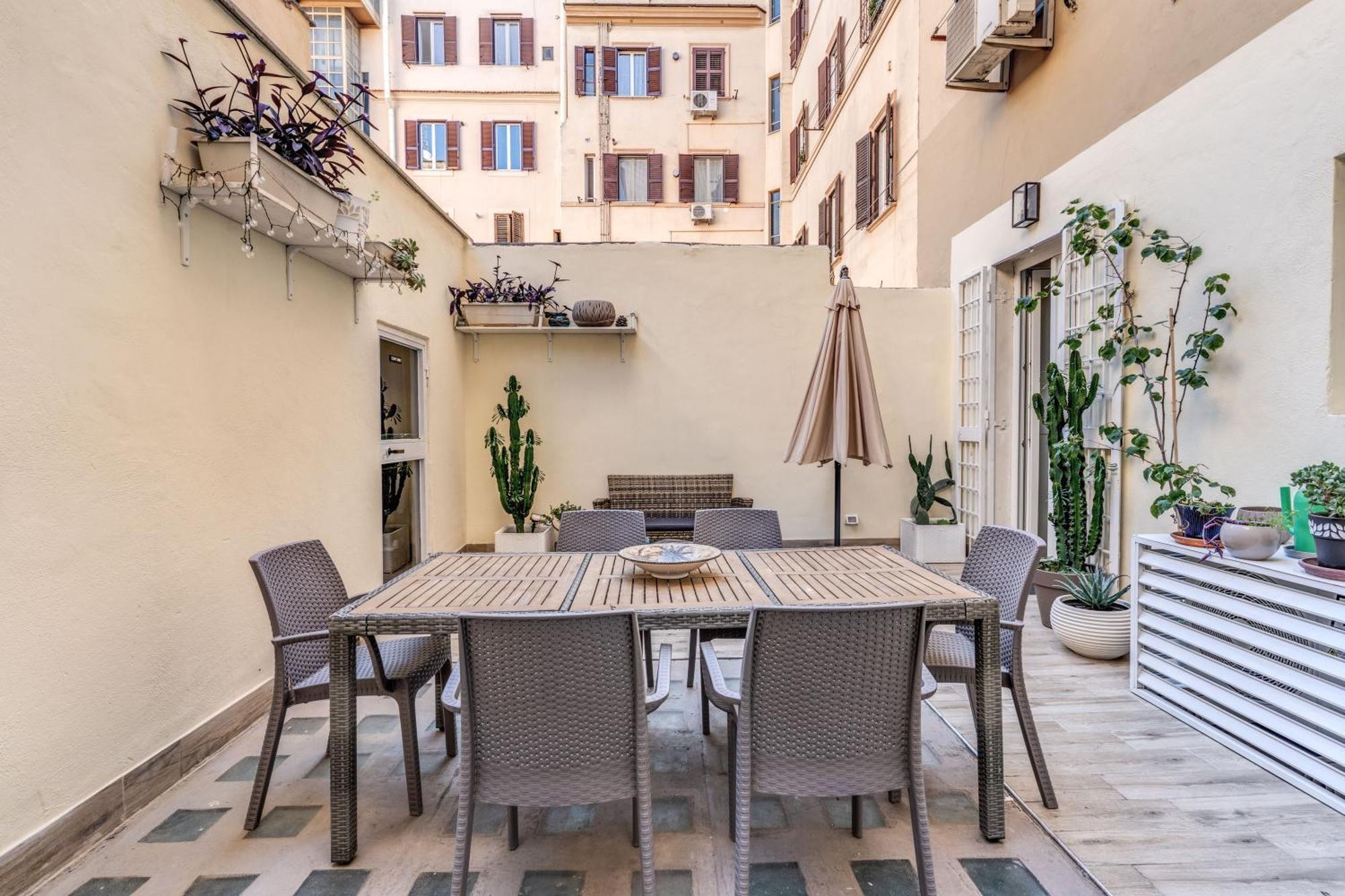 Nala Luxury Apartment With Terrace Roma Esterno foto